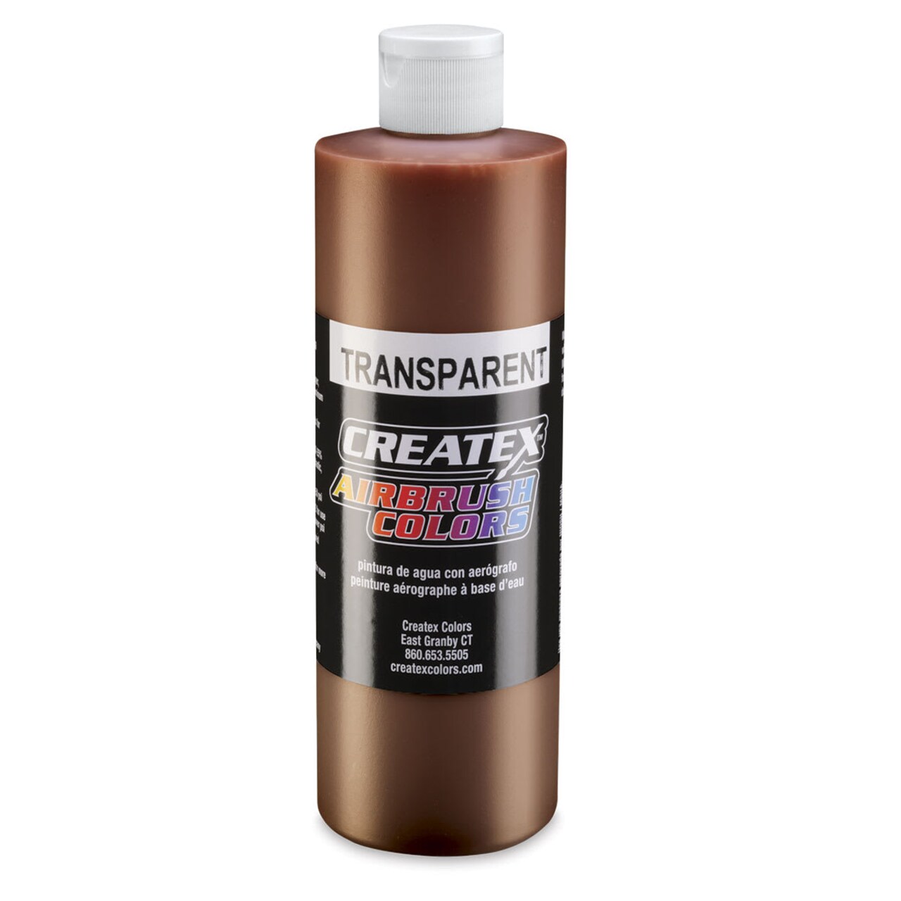 Createx Airbrush Color - 16 oz, Transparent Light Brown